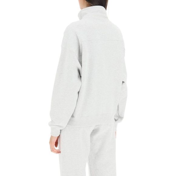 SPORTY & RICH Sporty rich upper east side quarter zip sweatshirt - Picture 3 of 4